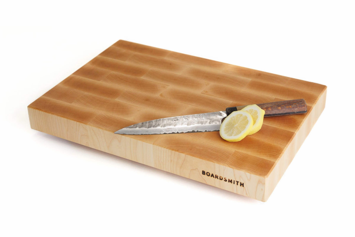  Maple End Grain Cutting Board by The Boardsmith with a durable, handcrafted wood grain design.