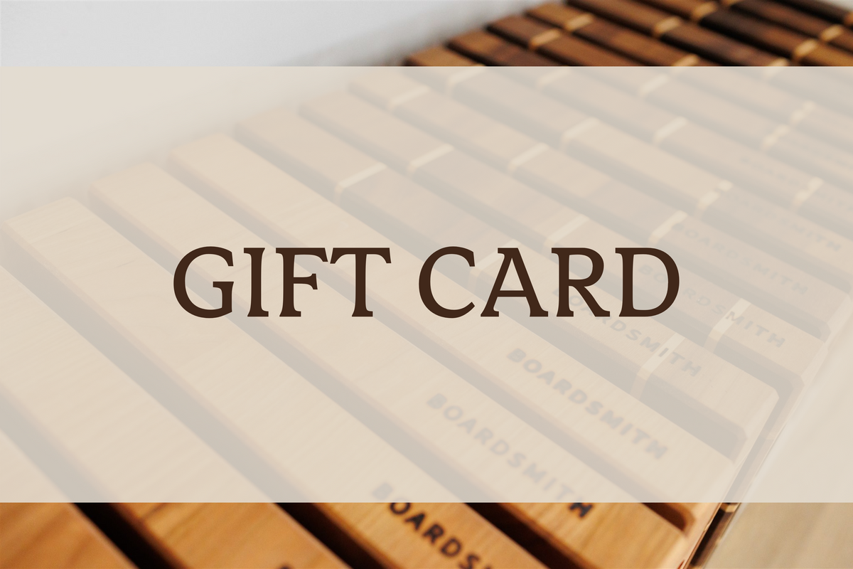 Boardsmith Cutting Board Gift Cards