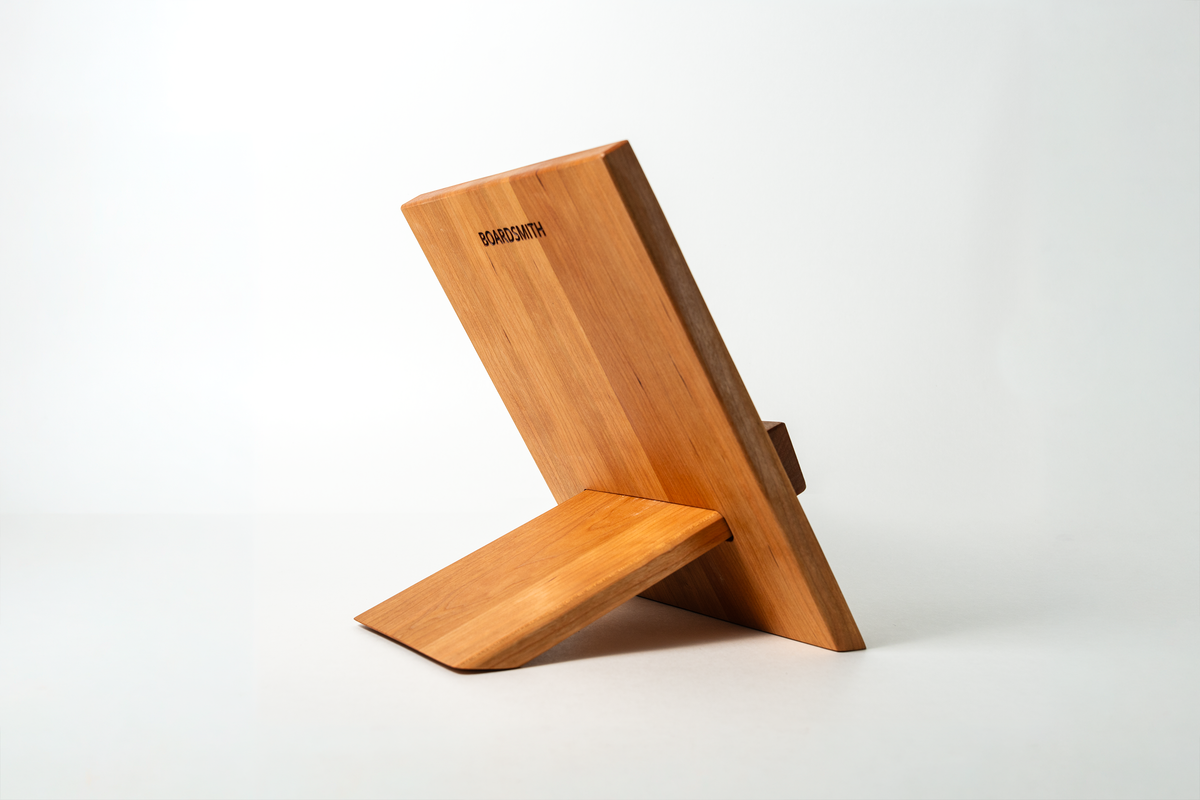 New! Adjustable Cookbook & Cutting Board Stand