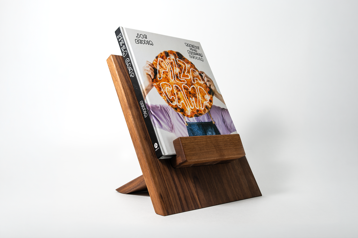 New! Adjustable Cookbook & Cutting Board Stand