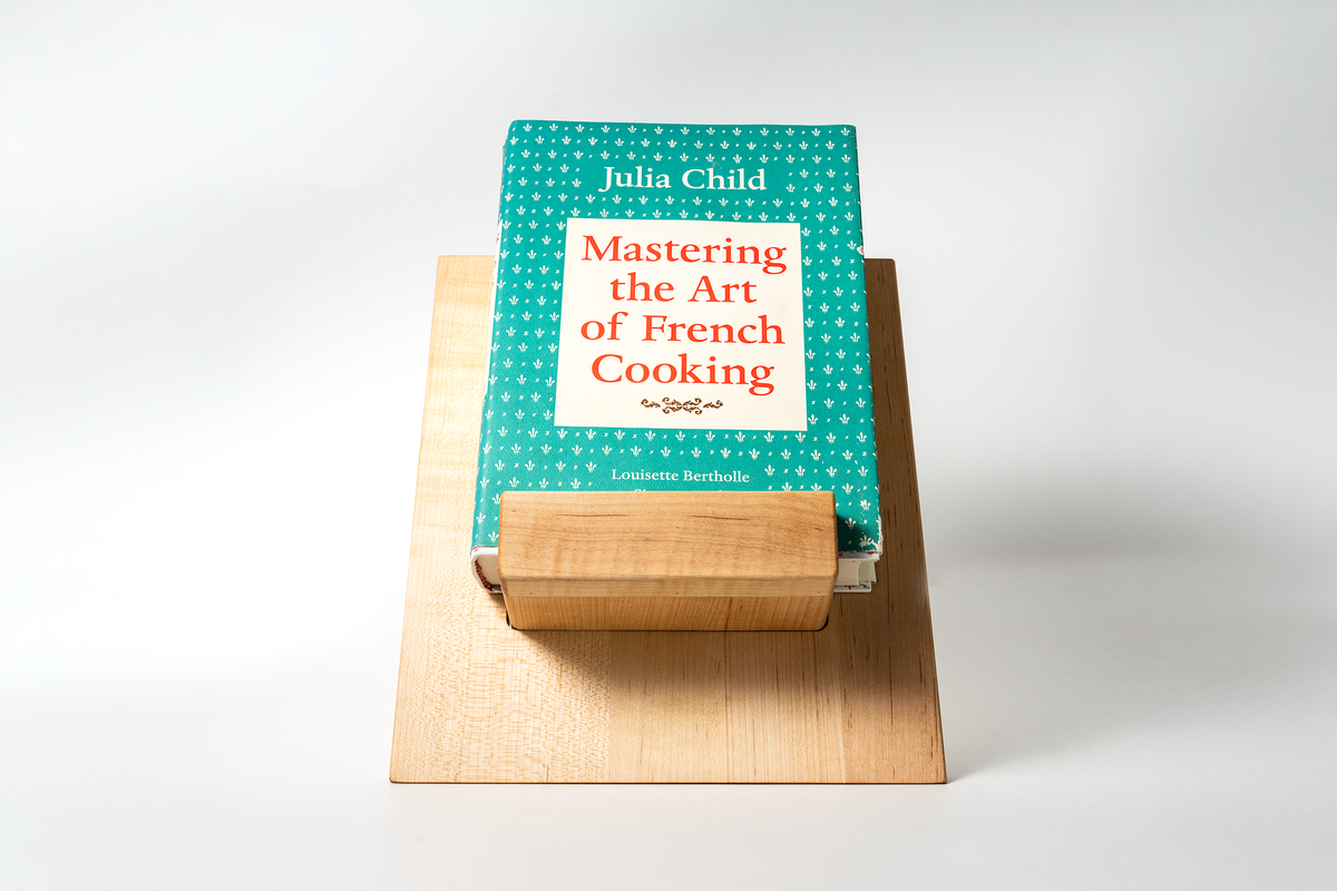 New! Adjustable Cookbook & Cutting Board Stand