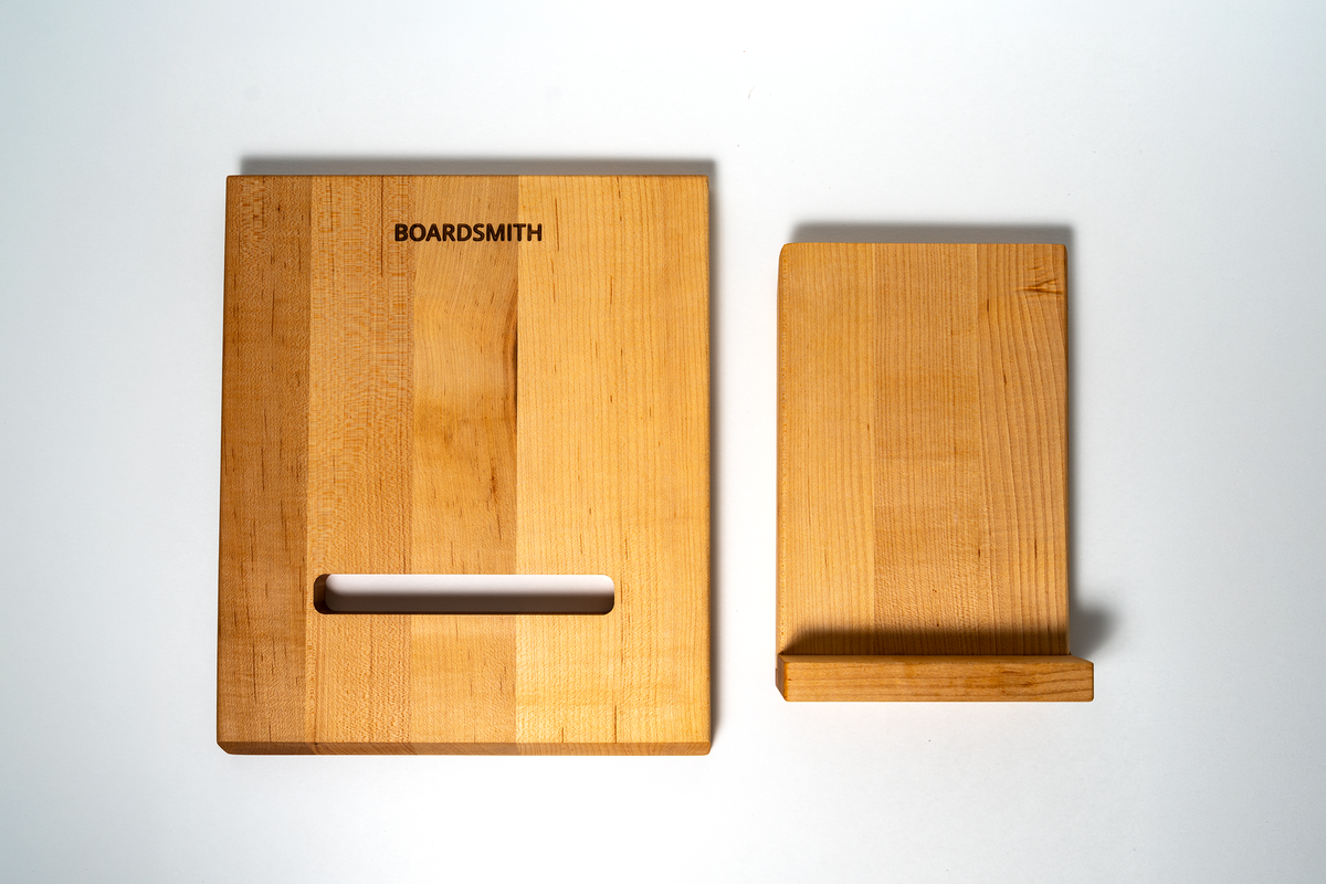 New! Adjustable Cookbook & Cutting Board Stand